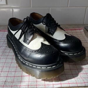 Doc Marten’s Brogue Wingtip Platform Oxfords